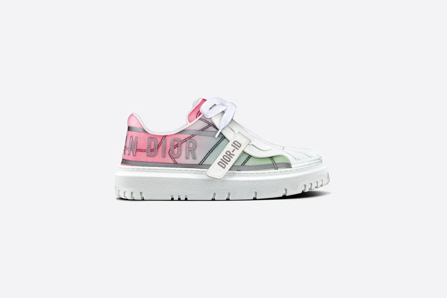 DIOR-ID SNEAKER Multicolor Gradient and Reflective Technical Fabric
