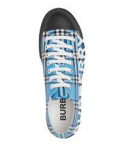 Load image into Gallery viewer, Burberry logo-print checked sneakers

