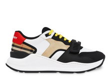 Load image into Gallery viewer, Burberry panelled low-top sneakers
