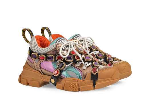 Gucci Flashtrek sneakers with removable crystals