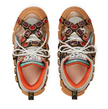 Load image into Gallery viewer, Gucci Flashtrek sneakers with removable crystals
